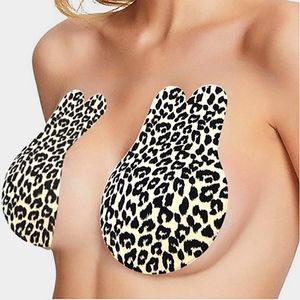 Leopard Pattern Invisible Push up Gel Petals